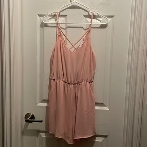 Light Pink Lush Romper